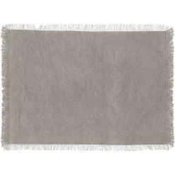 Mantel individual MAHA gris 30x45cm