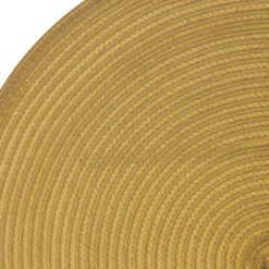 Mantel individual TEXALINE redondo moztaza 38cm