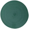Mantel individual TEXALINE redondo verde esmeralda
