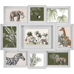 Marco De Fotos Múltiple 9 Fotos 43x49Cm