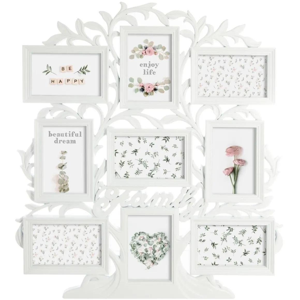 Marco De Fotos Múltiple 9 Fotos 53x60Cm