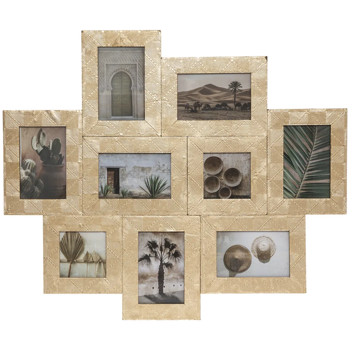 Marco De Fotos Para 9 Fotos 67x1.5x57Cm