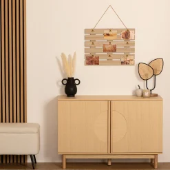 Marco Fotos Múltiple Beige Mdf 58x43Cm