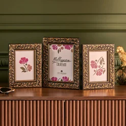 Marco fotos para 3 fotos BELISSIMA negro