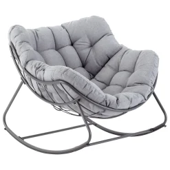 Mecedora PAOPAO gris graphite