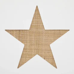 Mesa Auxiliar Blanca Con Estrellas