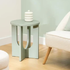 Mesa auxiliar BLOOM verde