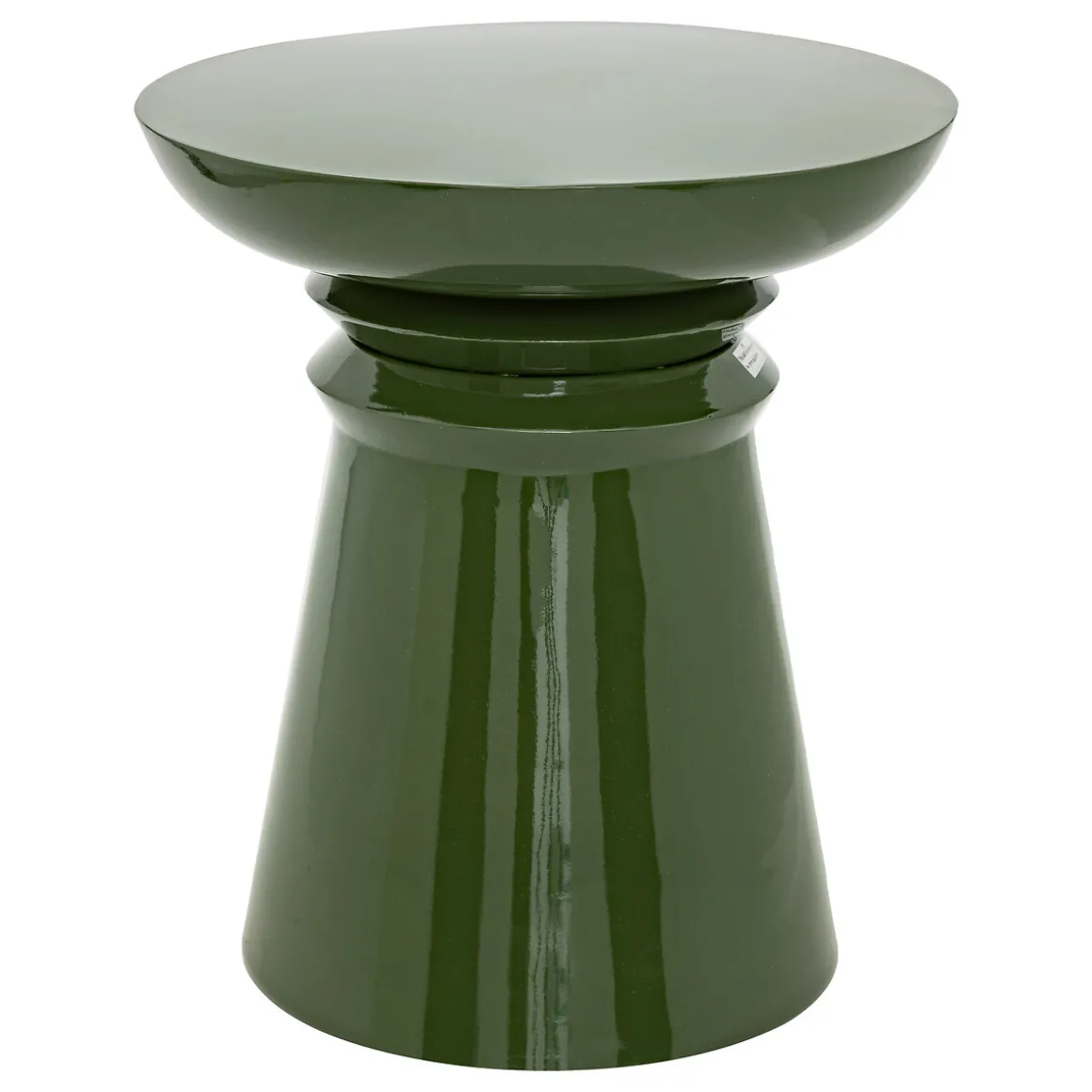 Mesa Auxiliar De Metal Verde Jaya