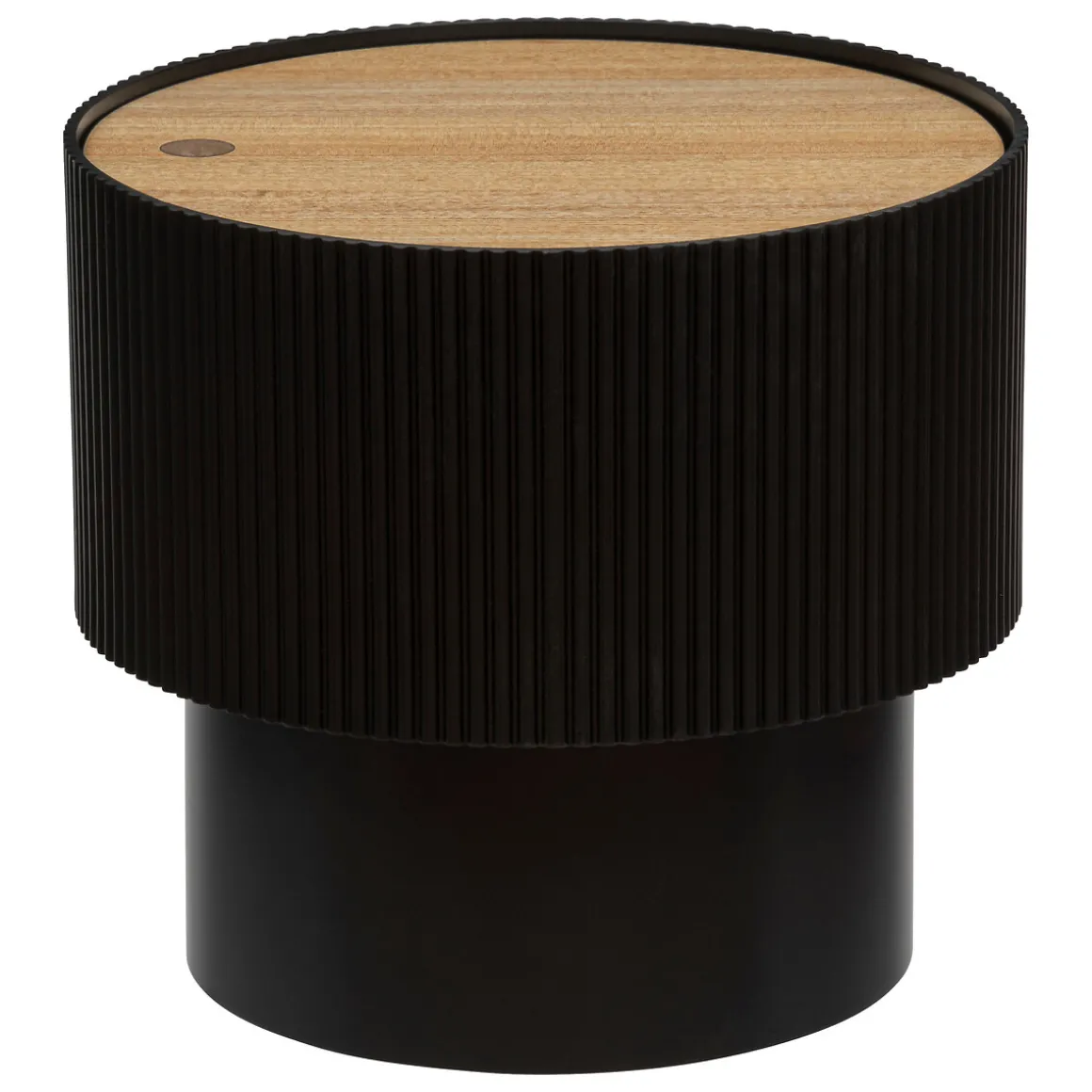 Mesa Auxiliar Enola Negra y Beige