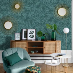 Mesa Auxiliar Garance Blanca De Mármol 55x60cm