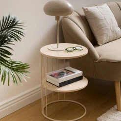 Mesa auxiliar KOBU Taupe