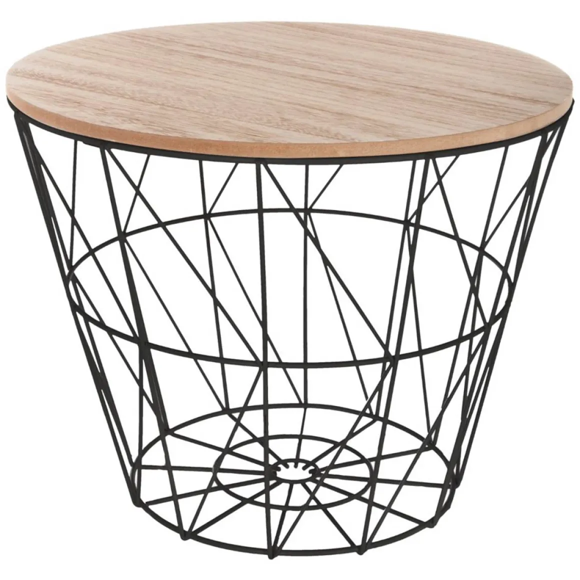 Mesa Auxiliar Kumi Mdf Metal 38x30.5Cm