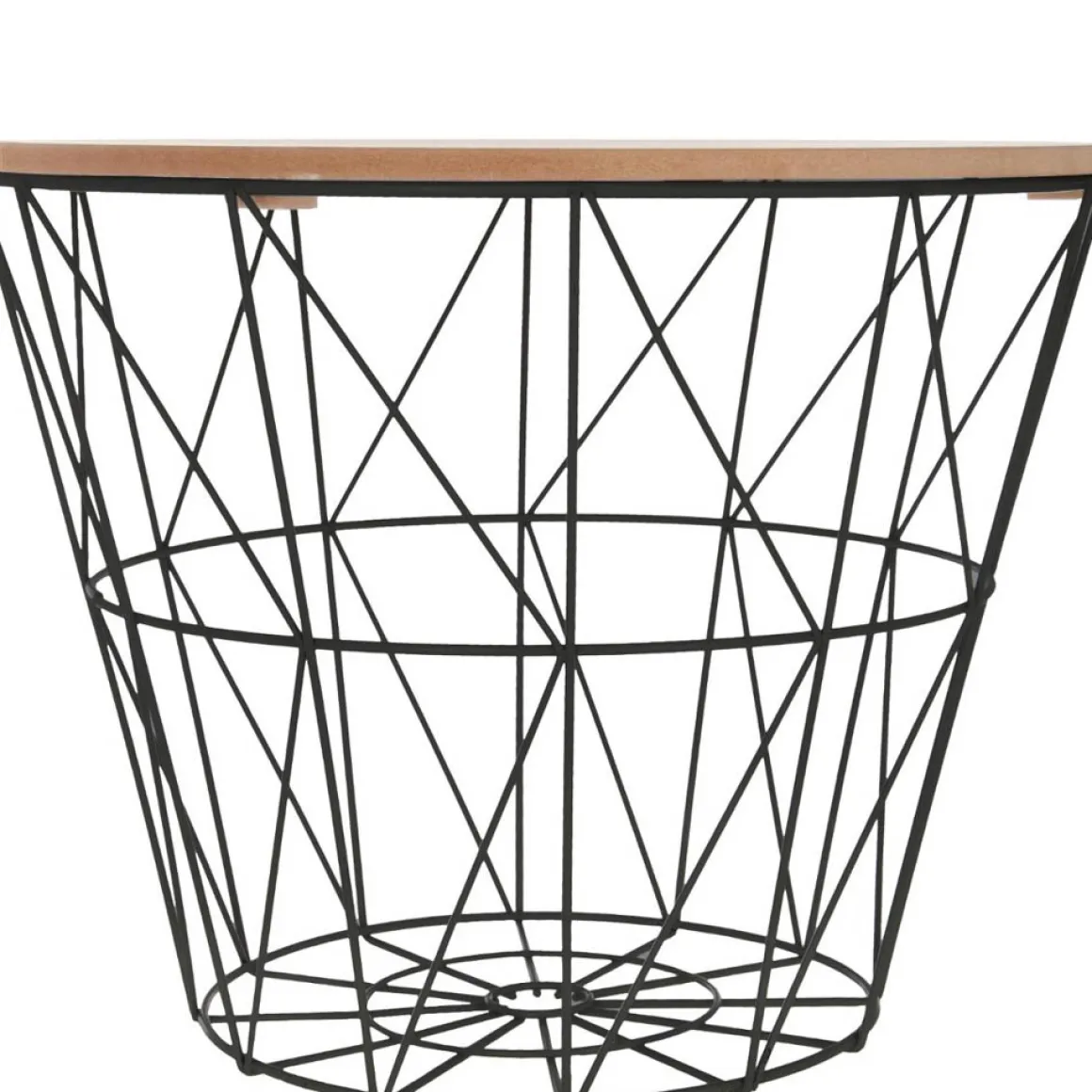 Mesa Auxiliar Kumi Mdf Metal 38x30.5Cm