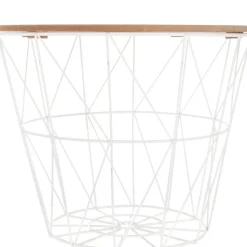 Mesa Auxiliar Kumi Mdf Metal 38x30.5Cm