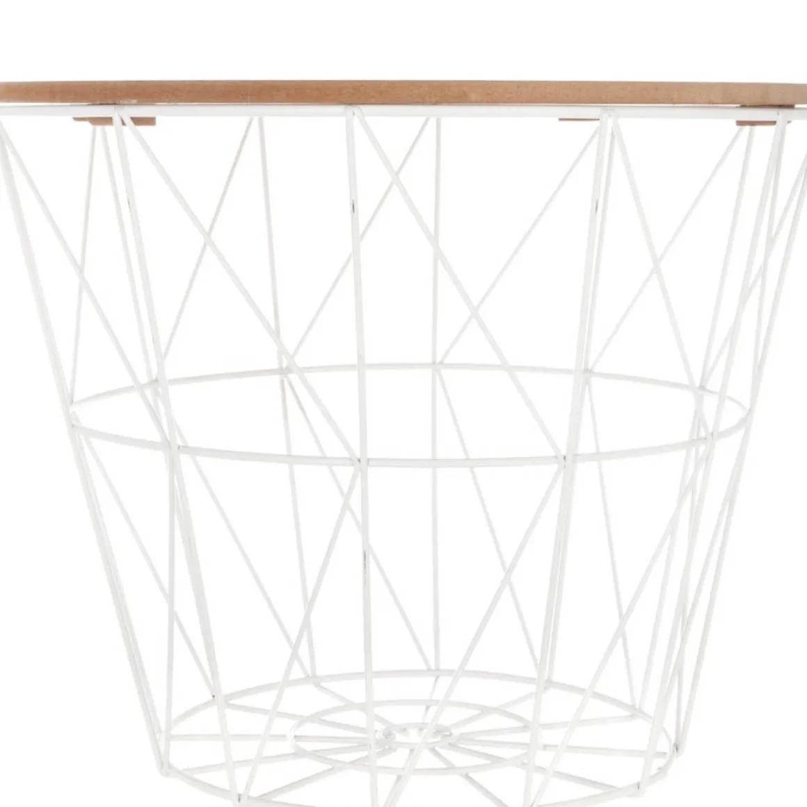 Mesa Auxiliar Kumi Mdf Metal 38x30.5Cm