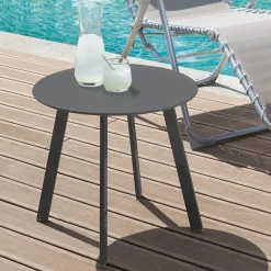 Mesa Auxiliar SAONA gris graphite 50cm