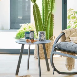 Mesa Auxiliar SAONA gris graphite 50cm