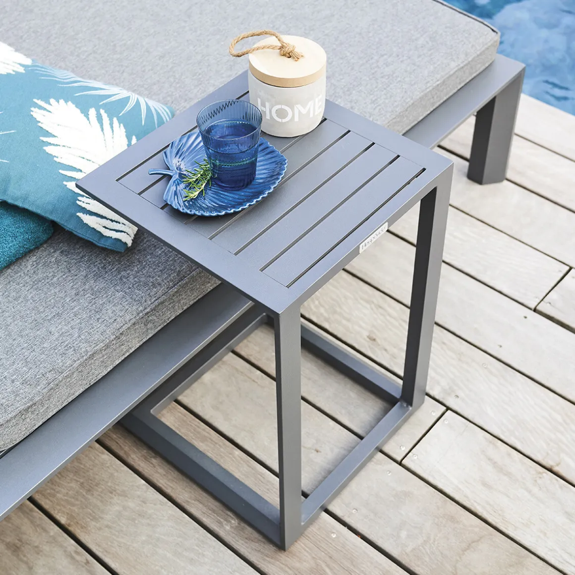 Mesa auxiliar ÉVASION NEW gris grafito