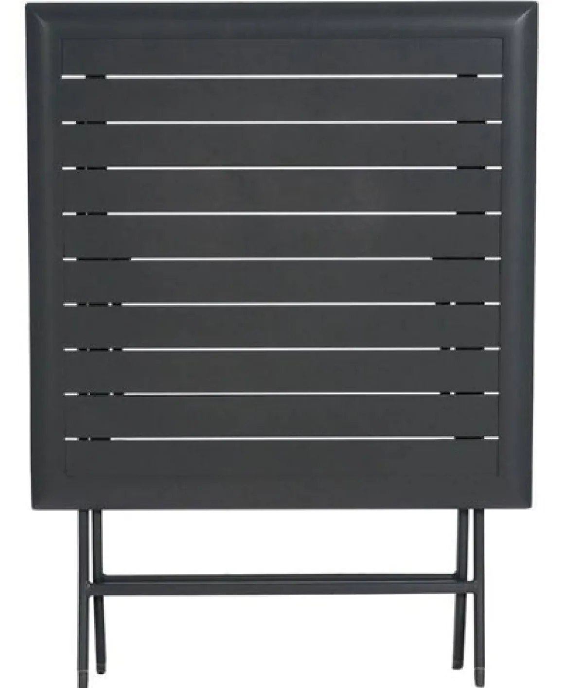 Mesa AZUA plegable gris grafito de aluminio