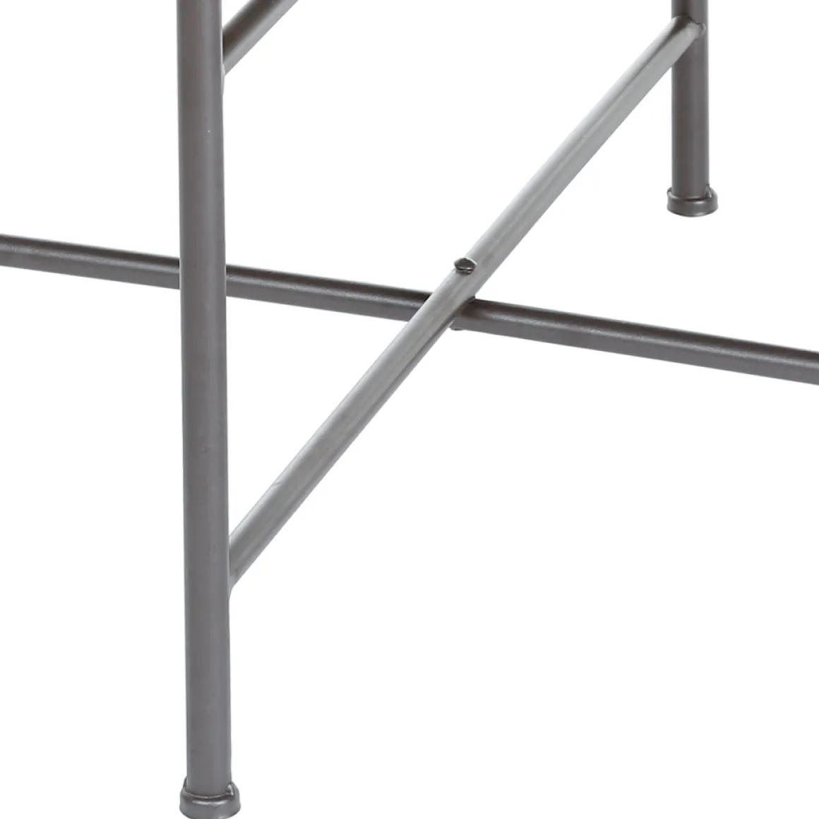 Mesa De Centro De Metal 65x65x39.5Cm