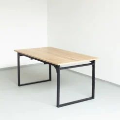 Mesa de comedor ALIAJ extensible de mdf y metal