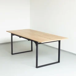 Mesa de comedor ALIAJ extensible de mdf y metal