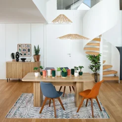 Mesa De Comedor Colva Beige De MDF