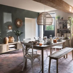 Mesa De Comedor Exten. 180-260x86x77Cm