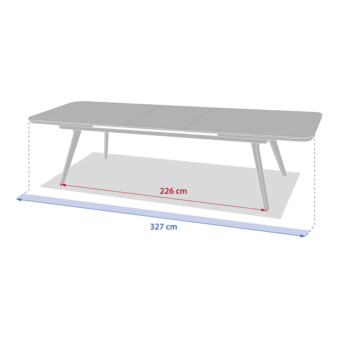 Mesa de exterior extensible PULPY