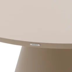 Mesa de exterior redonda YCONIA de aluminio