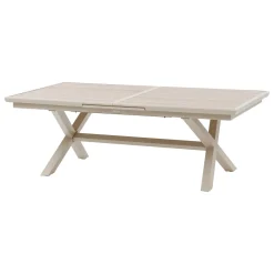 Mesa extensible AXIOME lin argile 220-279cm