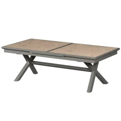 Mesa extensible AXIOME praline y honey 250-330cm