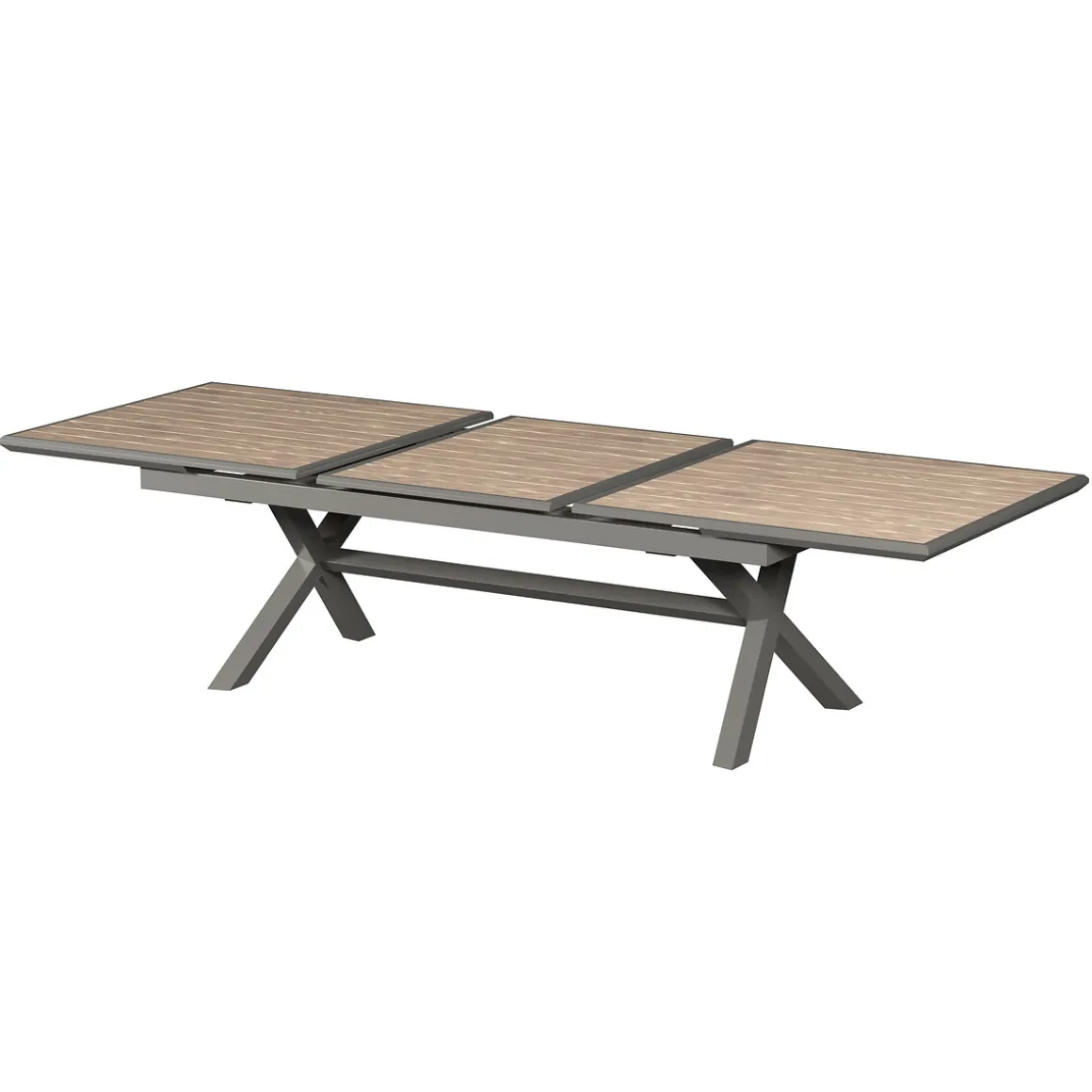 Mesa extensible AXIOME praline y honey 250-330cm