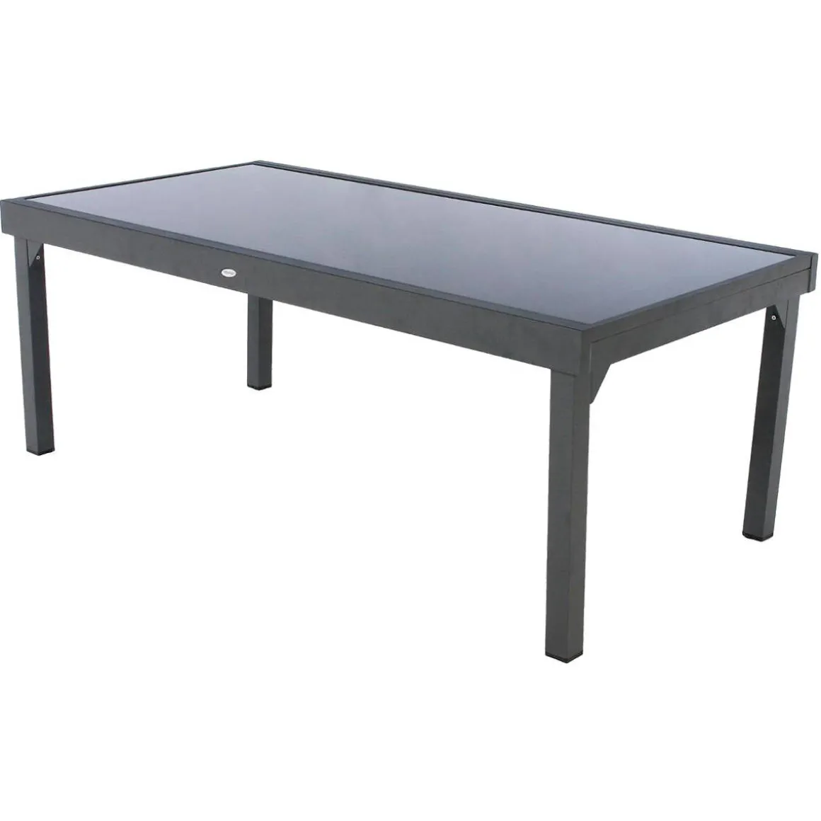 Mesa extensible PIAZZA gris graphite 200-320cm