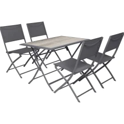 Mesa plegable AZUA de aluminio