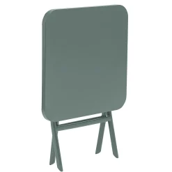 Mesa plegable cuadrada GREENSBORO verde