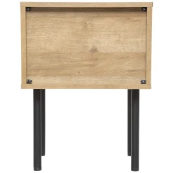 Mesita De Noche Beige Colva