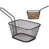 Mini Cestillo Metálico Negro 24x11x7Cm