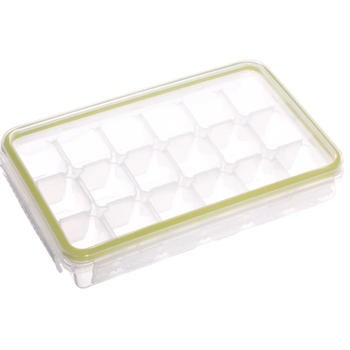 Molde De Cubitos De Hielo Con Tapa