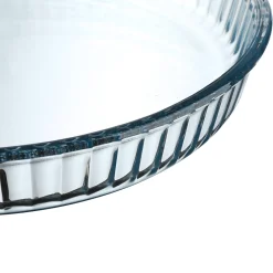 Molde P/Tartas Borcam De Vidrio 32Cm