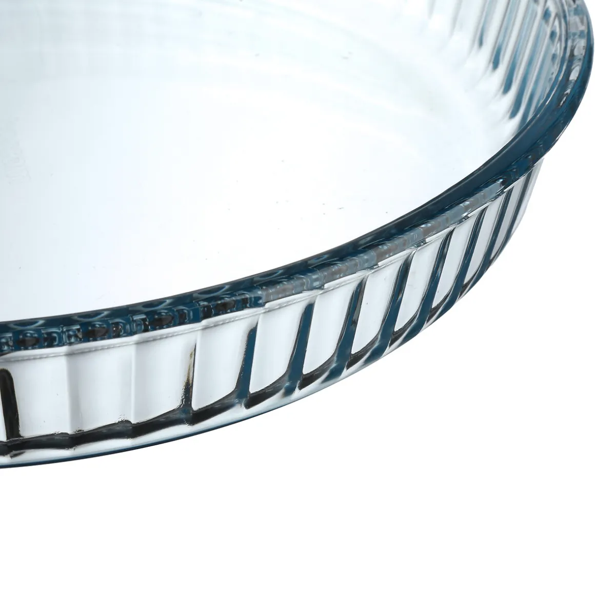 Molde P/Tartas Borcam De Vidrio 32Cm