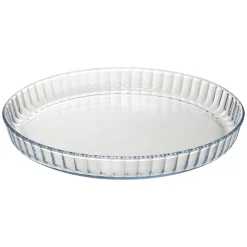 Molde P/Tartas De Vidrio C/Tapa 30Cm