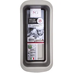 Molde Rectangular Signature Negro 25Cm