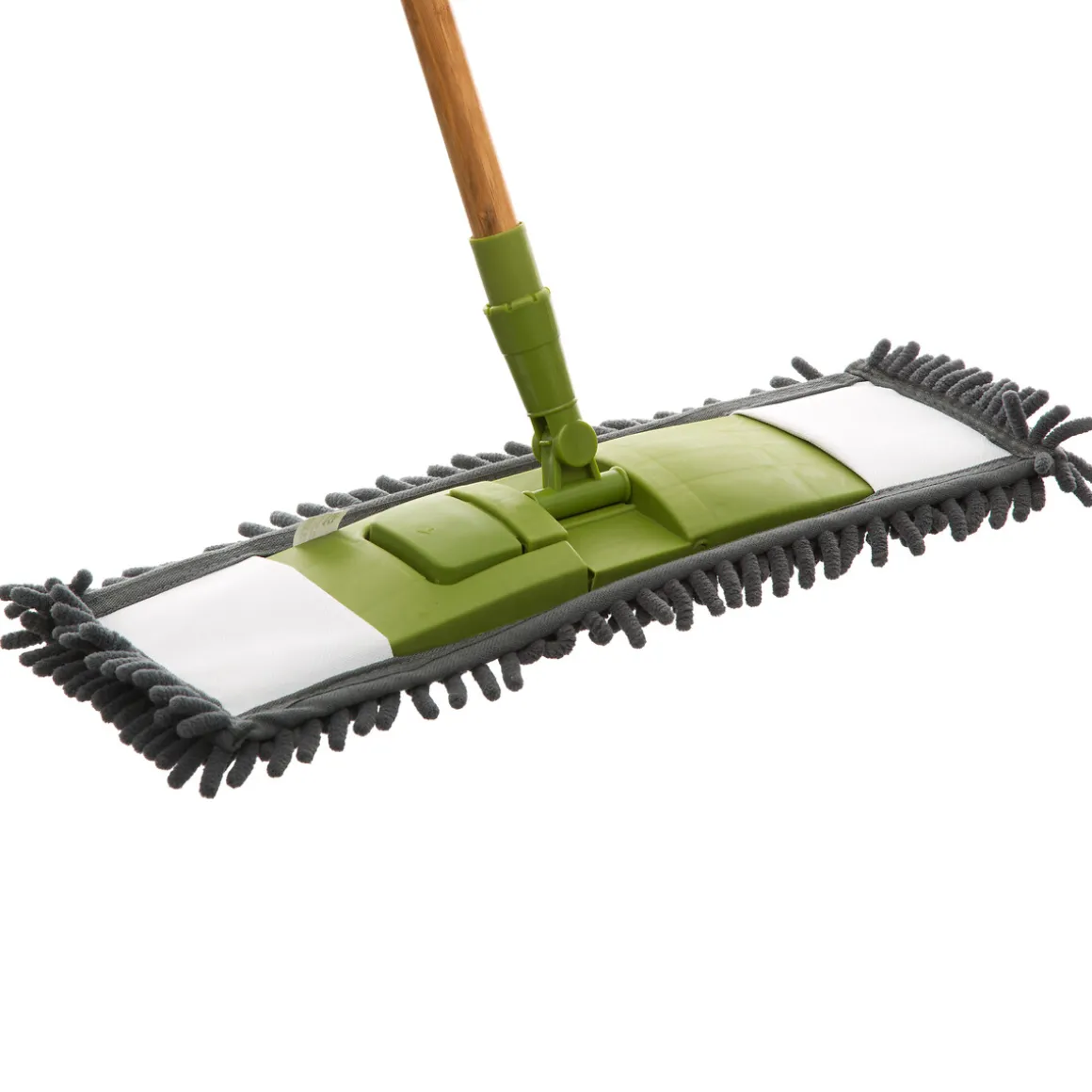 Mopa De Chenilla Con Palo De Bambú