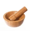 Mortero De Bambú 13X5Cm