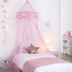 Mosquitero demoiselle rosa