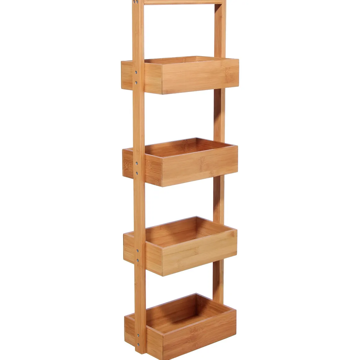 Mueble De Bambú 4 Estantes 28x15x88Cm