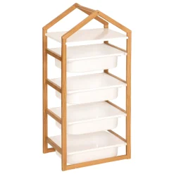 Mueble de organización BAKO 5 niveles y 4 cestas