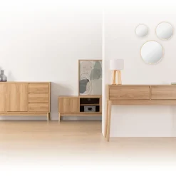 Mueble De TV Abana Beige