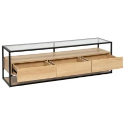 Mueble de tv ALDEA beige de mdf